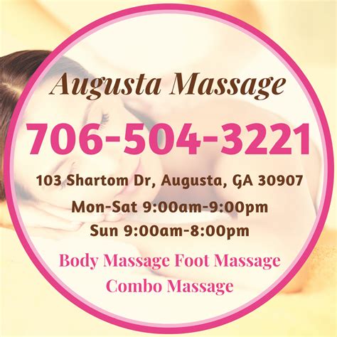 Sexual massage Augusta